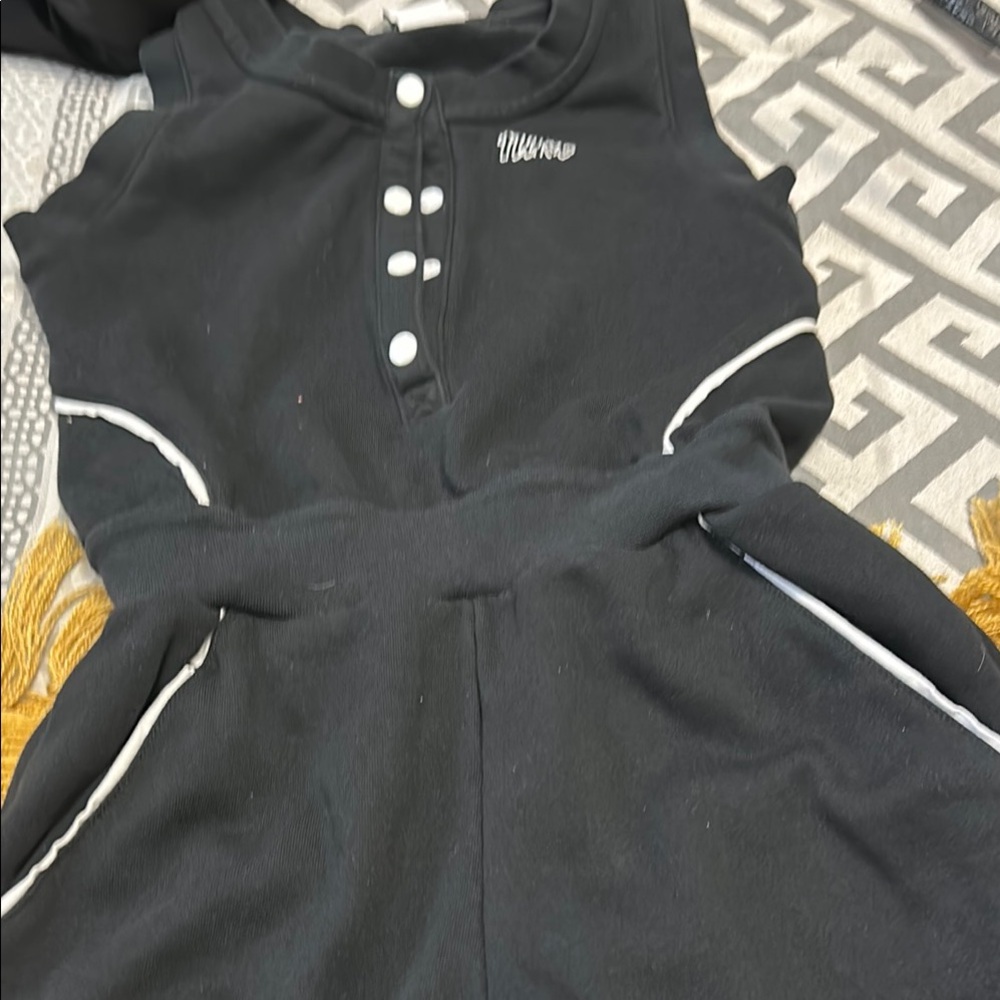 Nike Black pants with White Accents